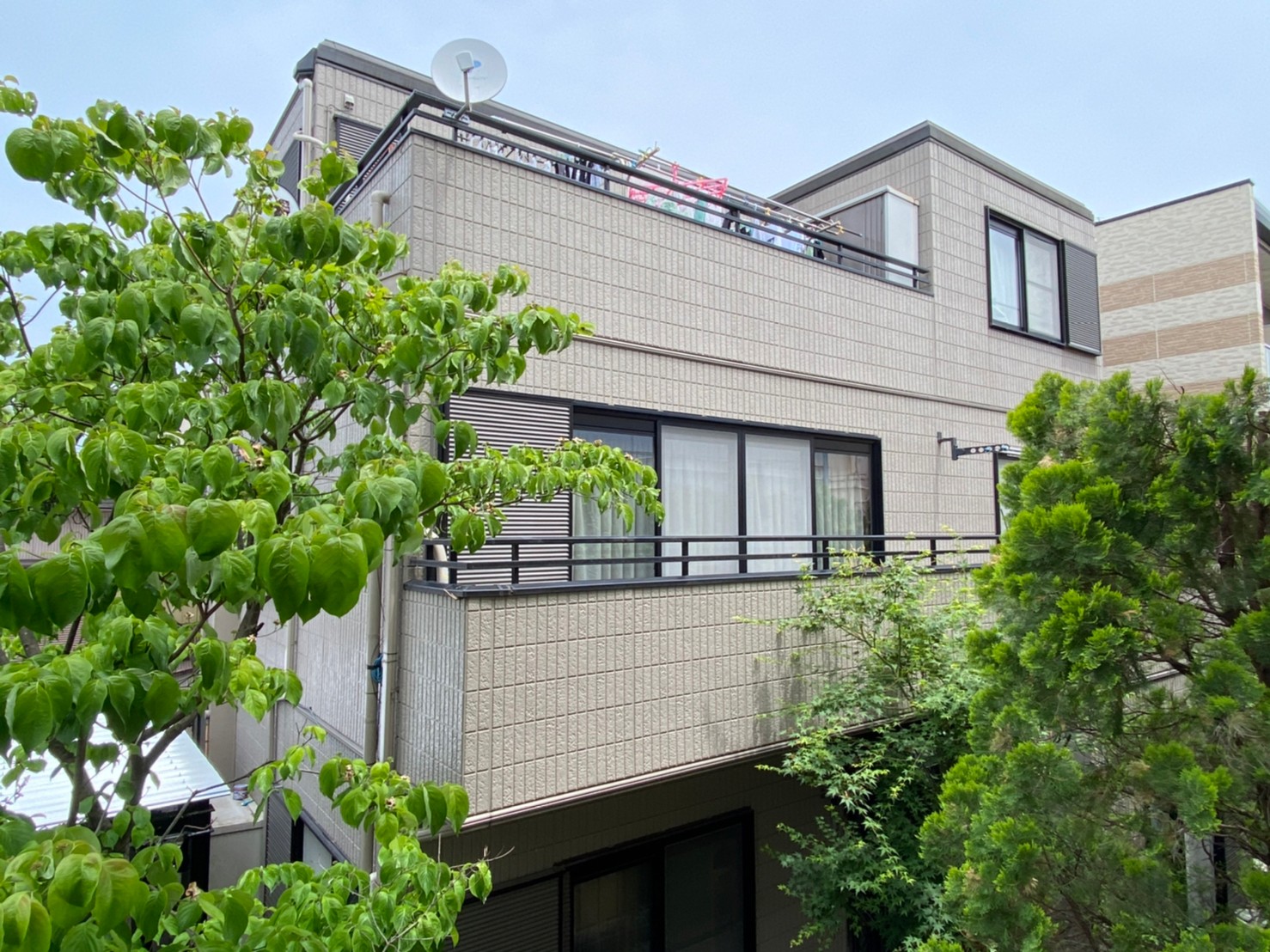 横浜市鶴見区H様邸|外壁塗装|施工前|サイディング|外観